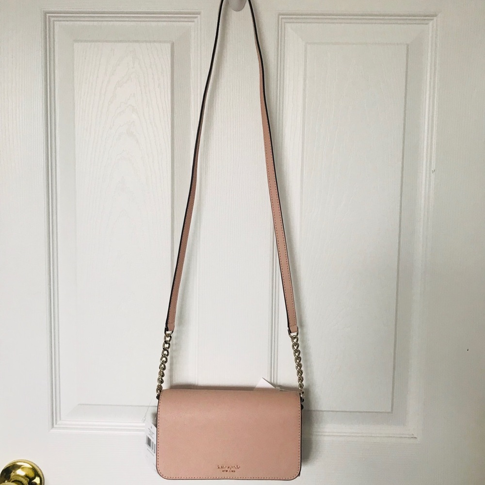 Kate spade pink small crossbody bag NEW
